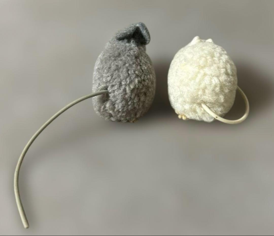 シュタイフ ポンポン ネズミ ヌイグルミ ミニチュア