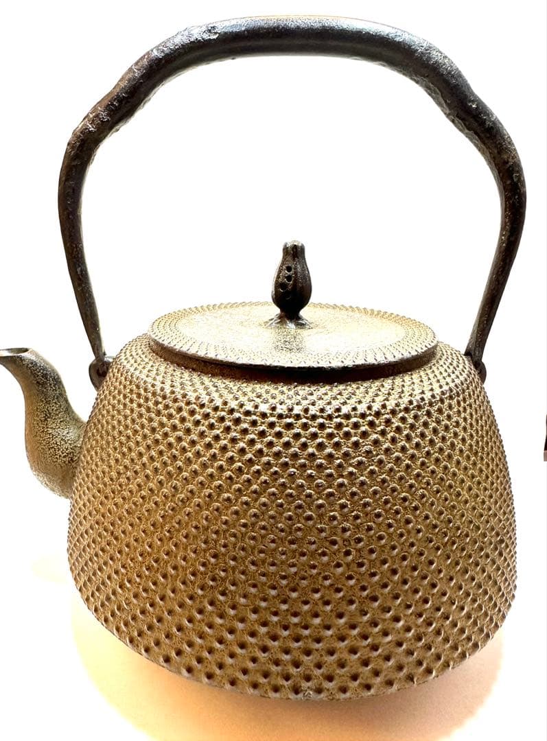 鈴木主膳堂　鉄瓶 1.7L 210×180×225mm 1.78kg 南部鉄器