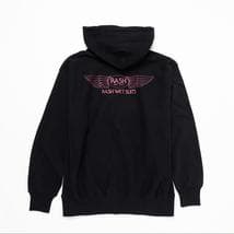 RASH WETSUITS ラッシュ 羽バックプルオーバーパーカー ブラック L