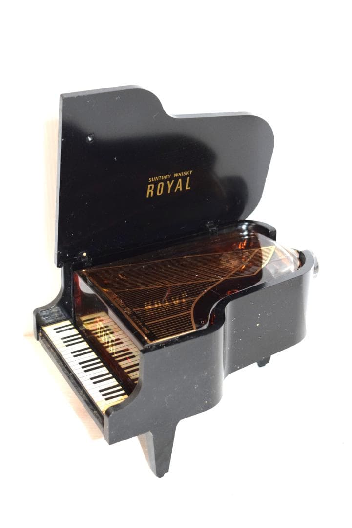サントリー　ウィスキー　ローヤル　ピアノ型ボトル