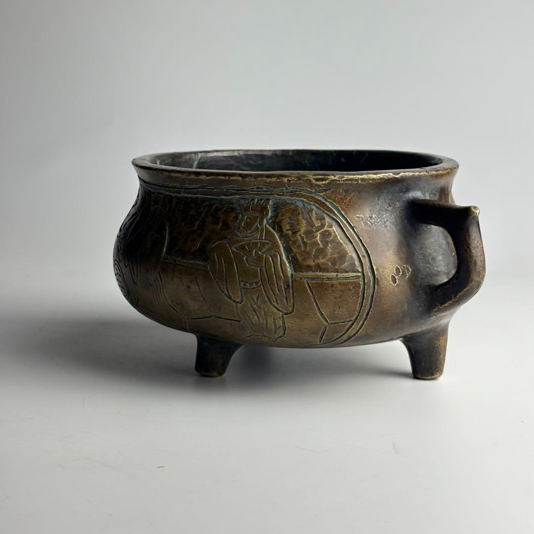 中国 香炉 銅造 銅器