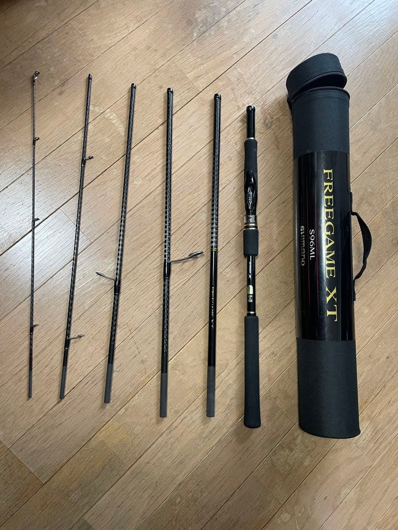 FREEGAME XT ルアーロッド 6ピース