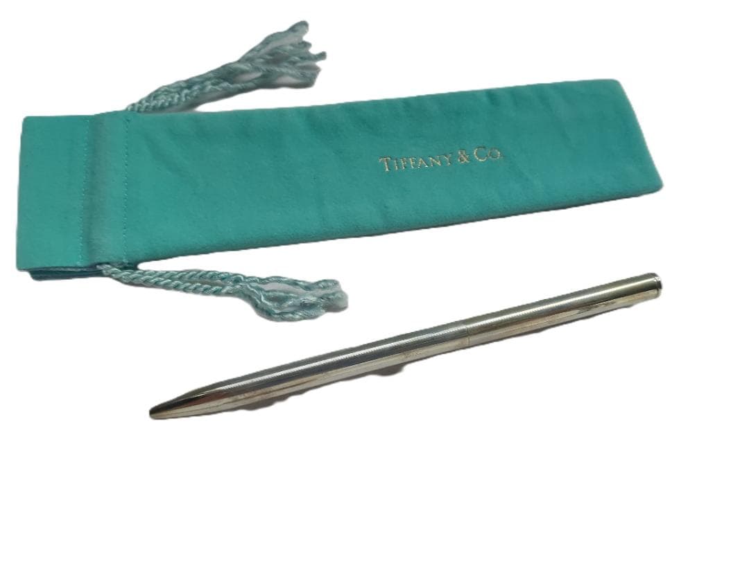 ●【箱袋付】ティファニーSV925ボールペン/mo-A-215-6137-1.9