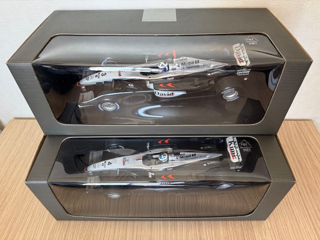 ミニチャンプス 1/18 Kimi(キミ)、David(デイビッド)2点セット