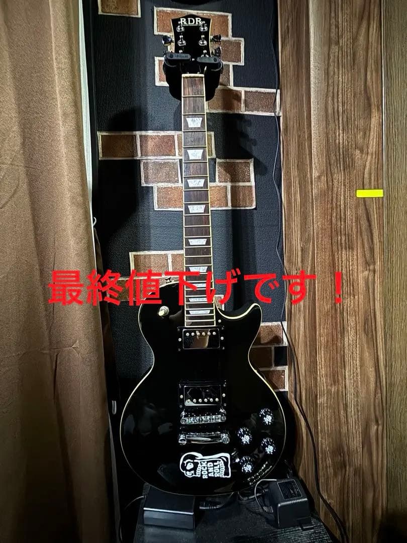 RDR レスポールスタイル エレキギター ※弦なし