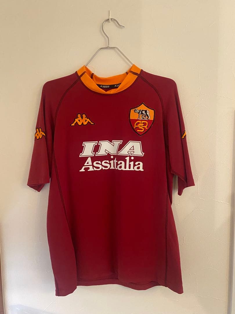 バティストゥータ　サイン入りユニフォーム　ASローマ