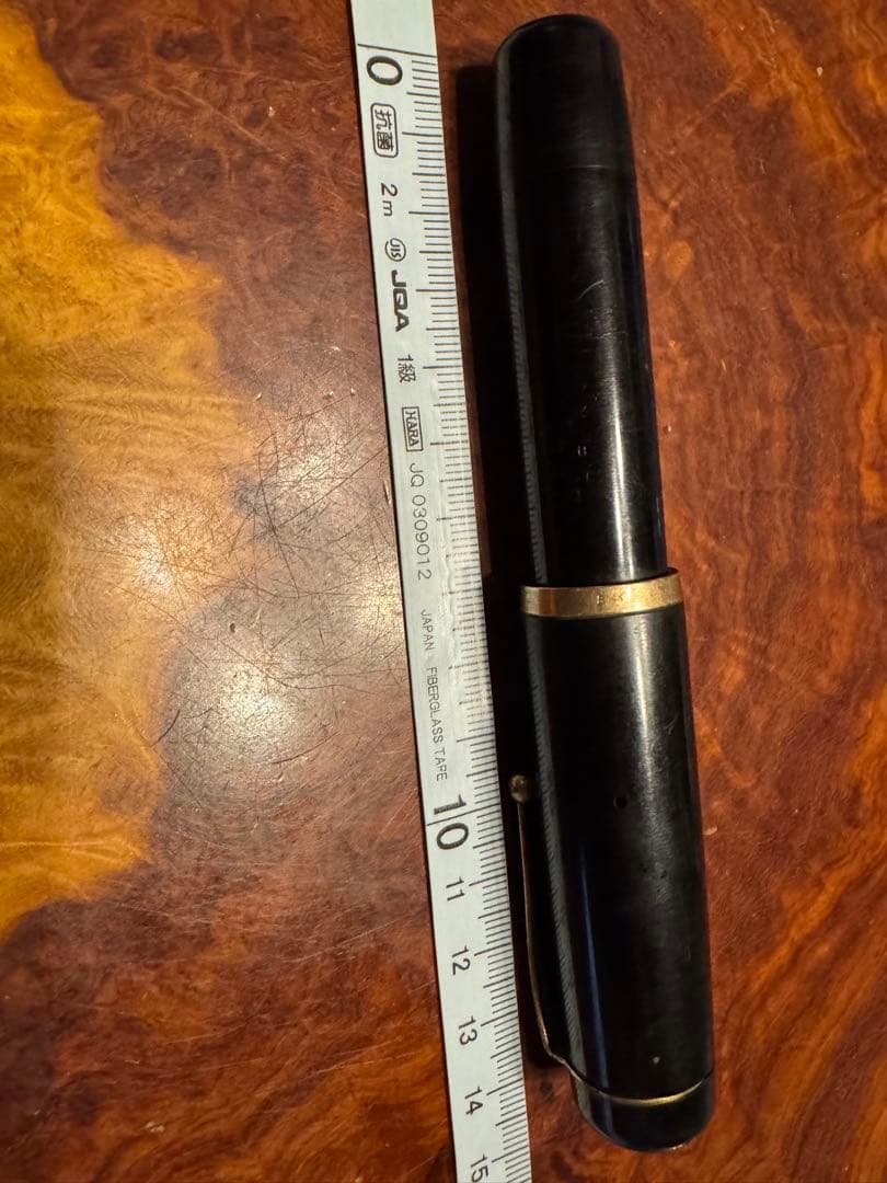 ビンテージ超極太万年筆14K刻印　メーカー不明　ジャンク