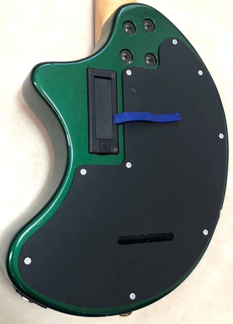 最終値下！【美品】ZO-3 芸達者 グリーン アンプ内蔵ミニギター 専用ケース付