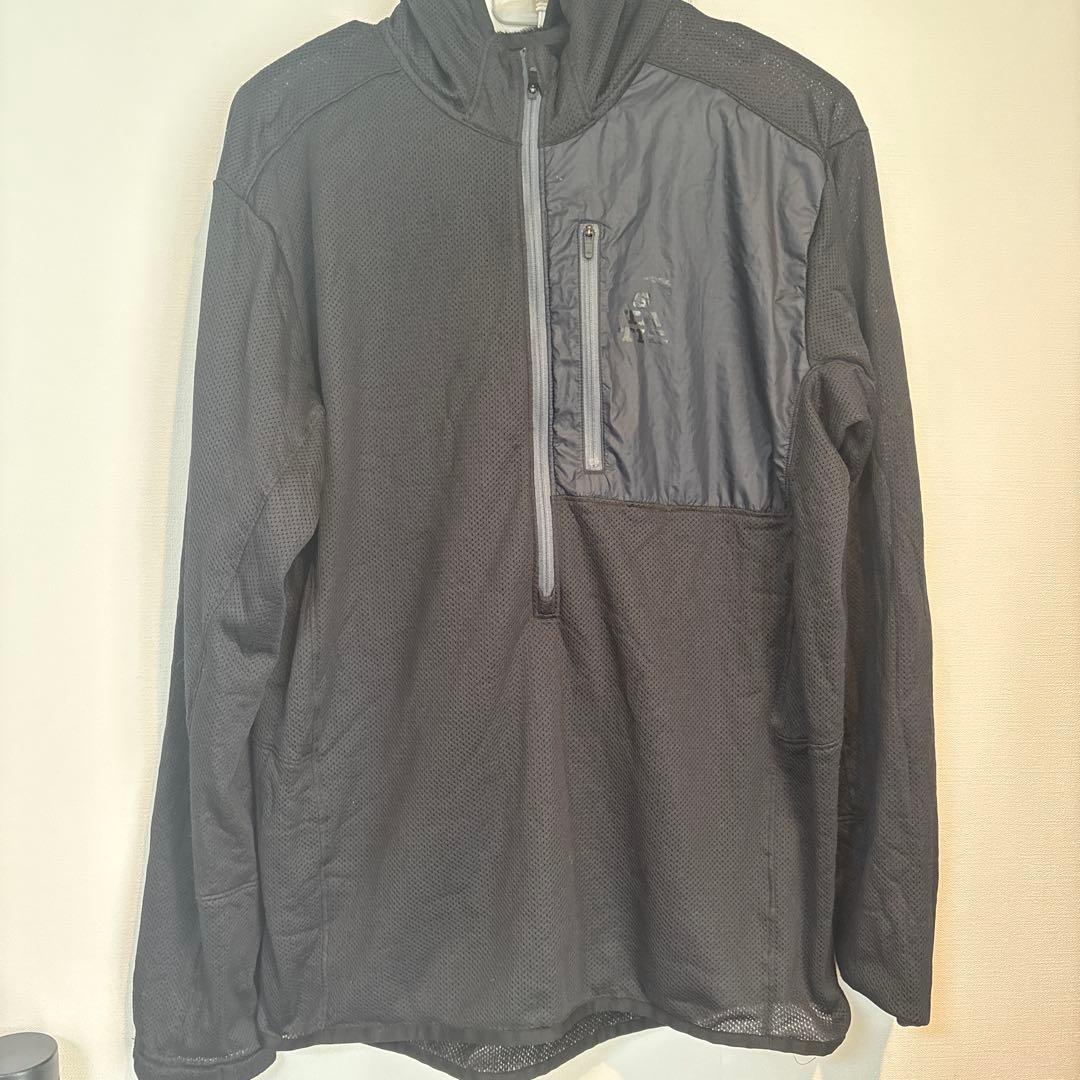 STATIC スタティック アドリフトハーフジップフーディ　Lサイズ