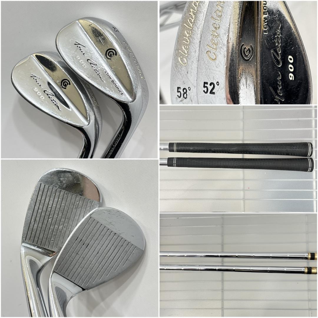 メンズ右利き初心者用　テーラーメイド　クリーブランド　ゴルフセット　W-2738