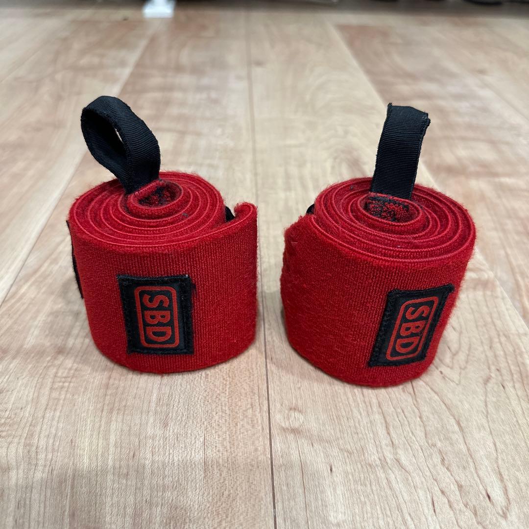 SBDリストラップ・エルボースリーブ・ゴールドジムパワーグリップ　3点セット