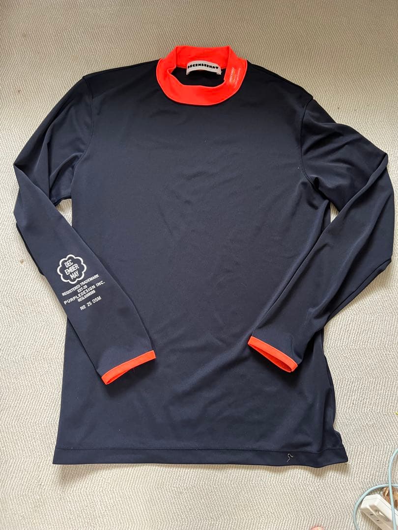 ディセンバーメイ ゴルフ モックシャツ 長袖