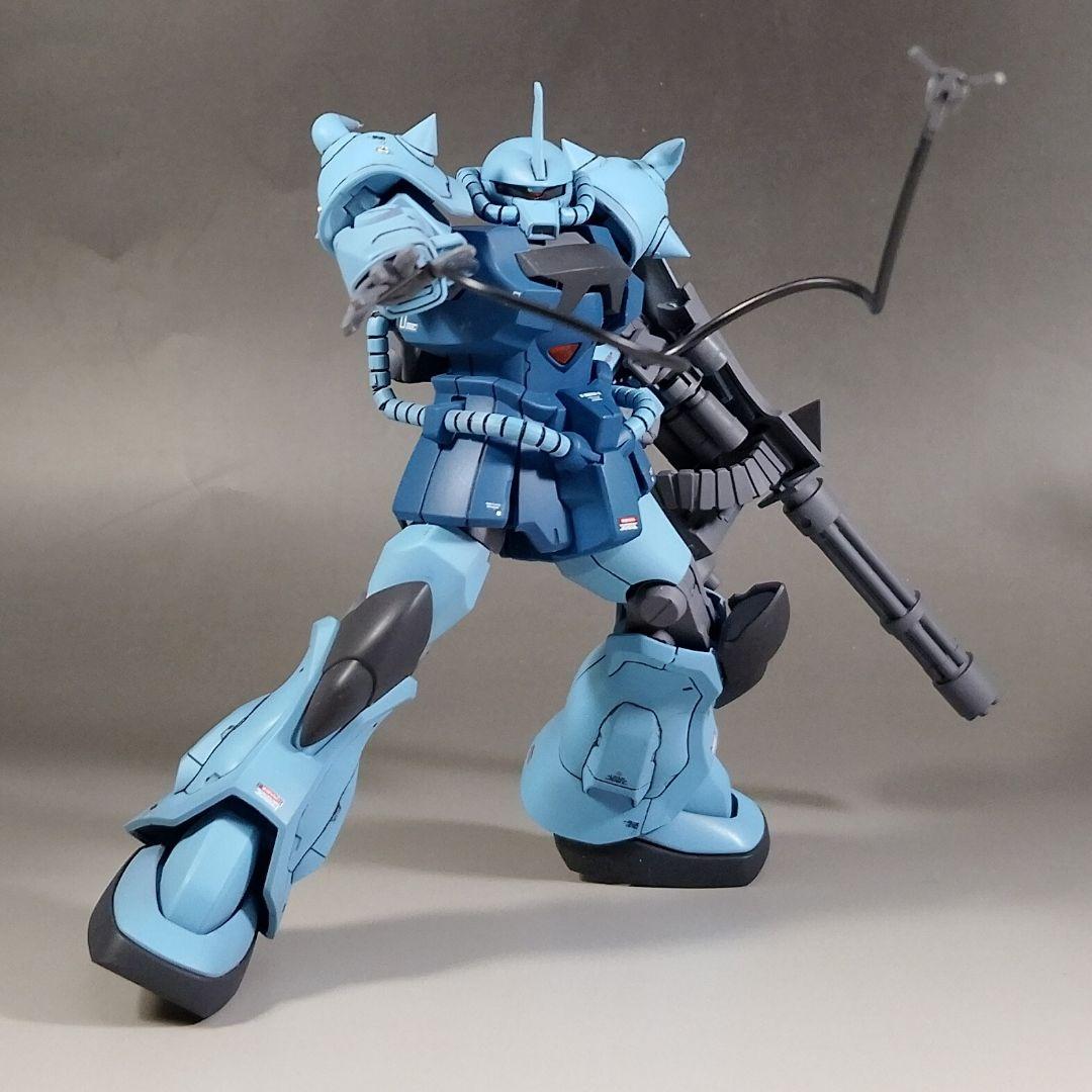 HG HGUC 1/144 グフカスタム 改修 全塗装 完成品 08小隊