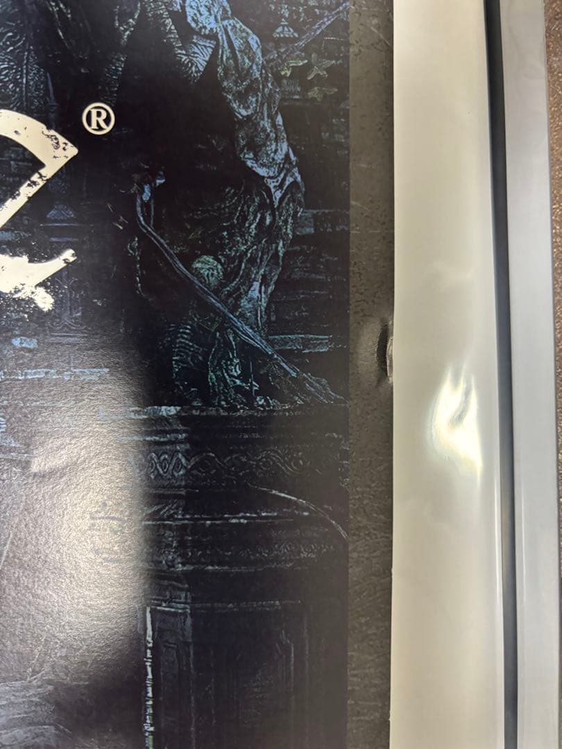 ブラッドボーン　bloodborne B2ポスター　ピン留め跡有