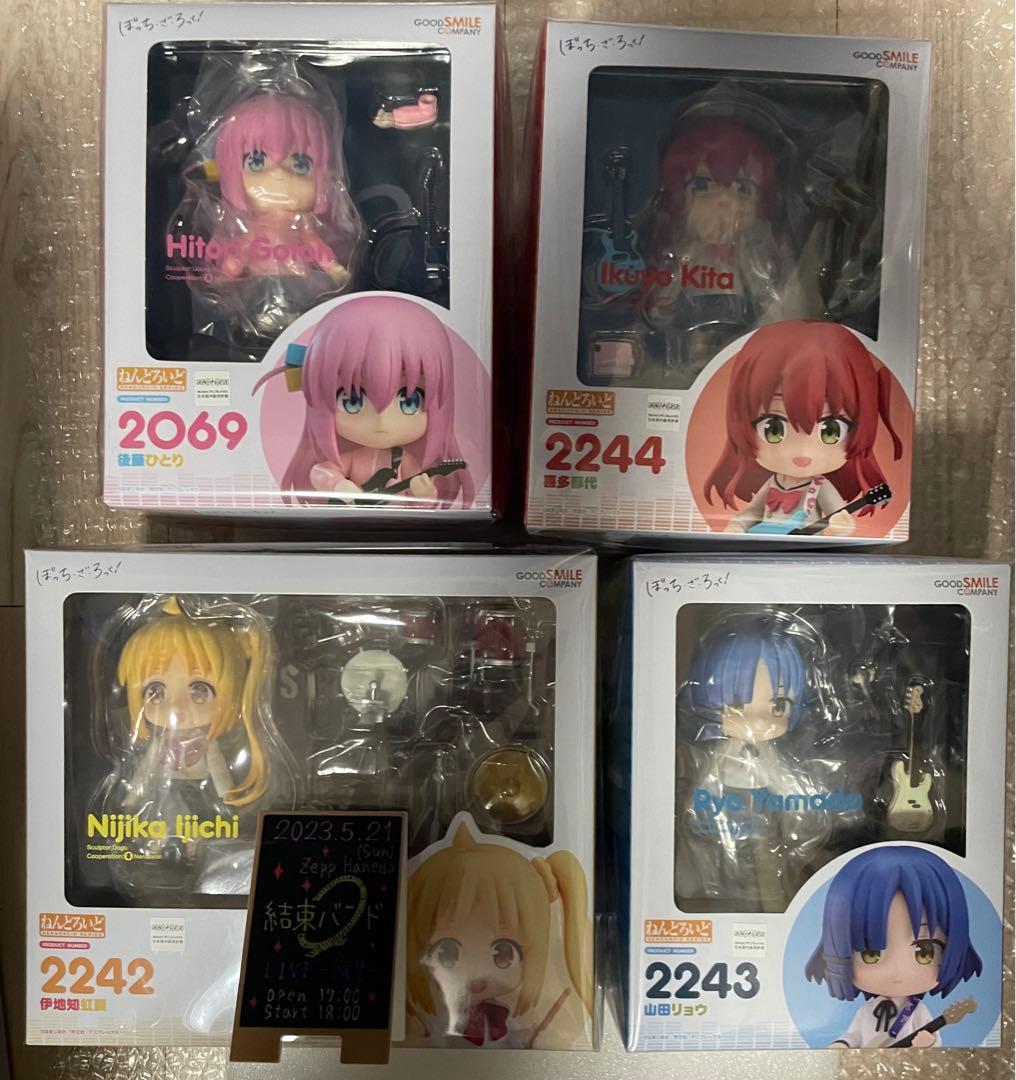 【おまけ付き】ぼっちざろっく！ねんどろいど4体セット