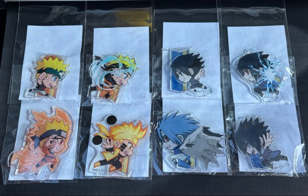 NARUTO ナルト 走るデフォルメシリーズ ナルトvsサスケ アクリルスタンド