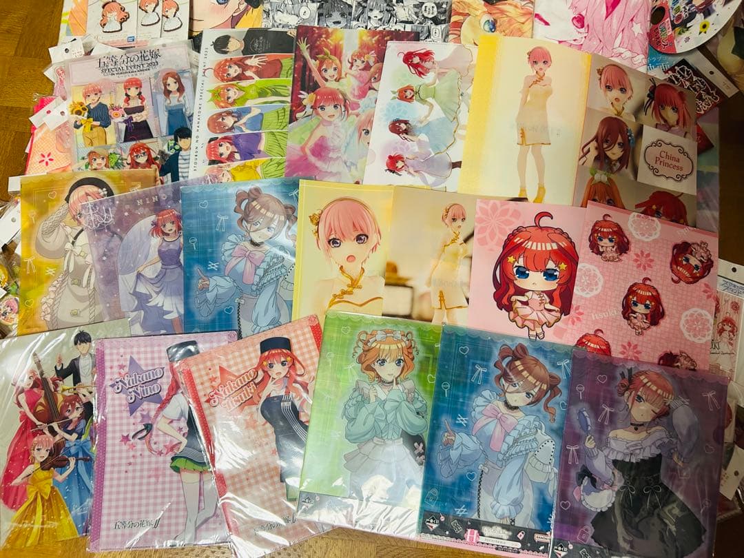 五等分の花嫁 グッズ まとめ売り 一花 二乃 三玖 四葉 五月