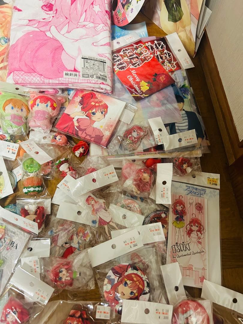 五等分の花嫁 グッズ まとめ売り 一花 二乃 三玖 四葉 五月