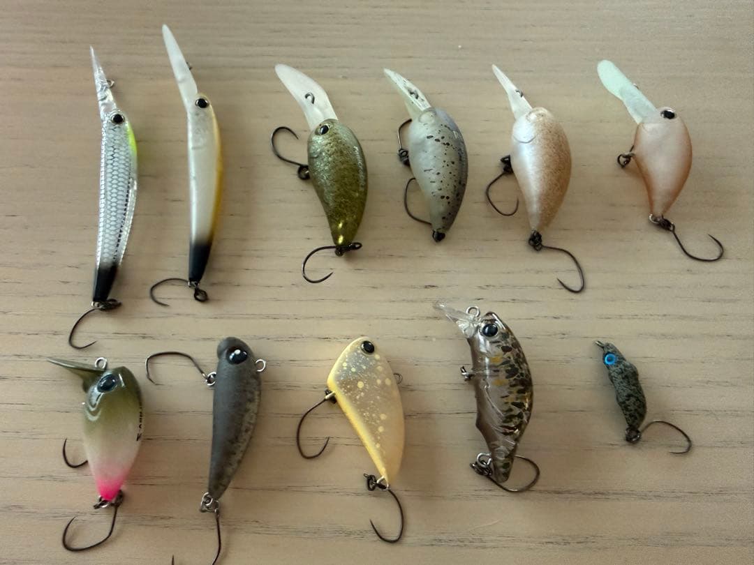 エリアトラウト クランクベイト まとめ売り