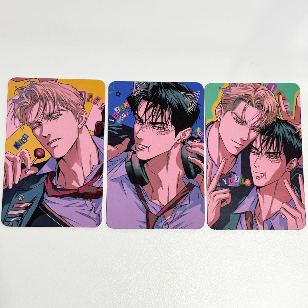 韓国BL フラッシュライト レア　トレカ　LEZHIN レジンコミックス