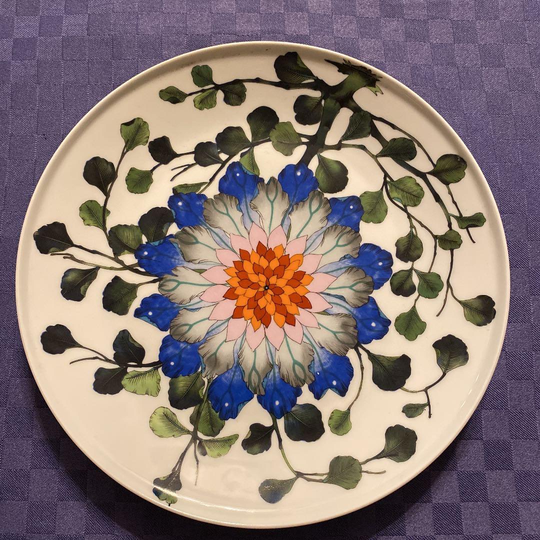 フランスベルナルドリモージュの飾り絵皿