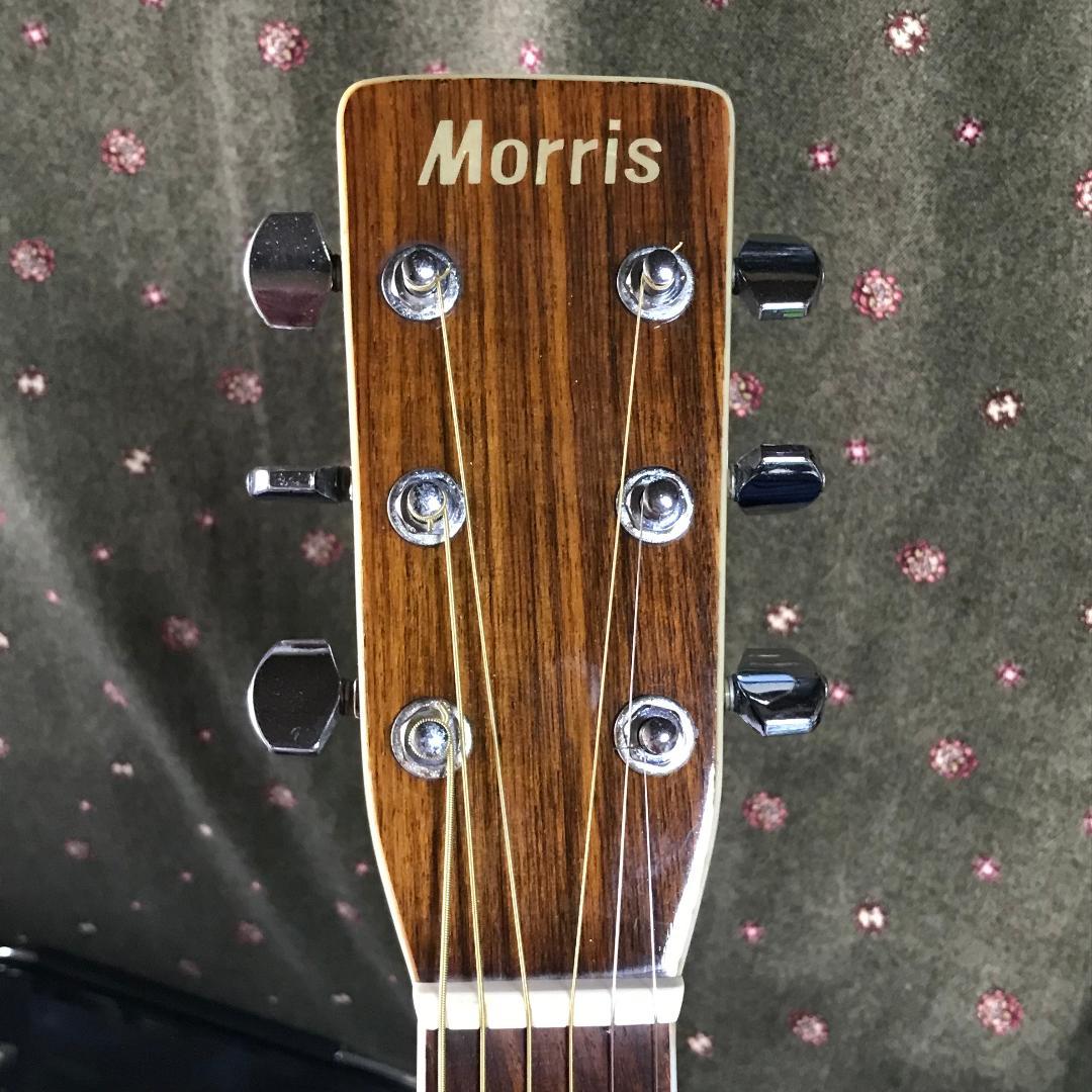 Morris W-30 モーリス【整備品】シール跡有り アコギ ハードケース