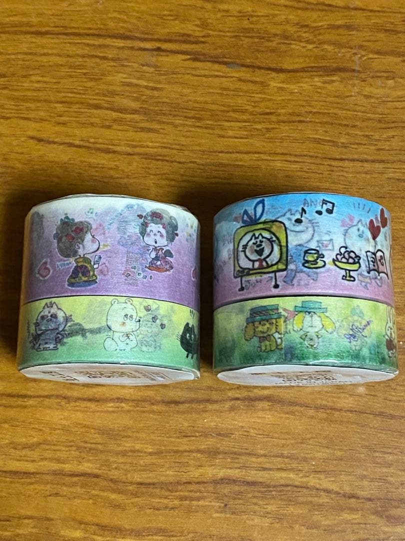 水森亜土　マスキングテープまとめ