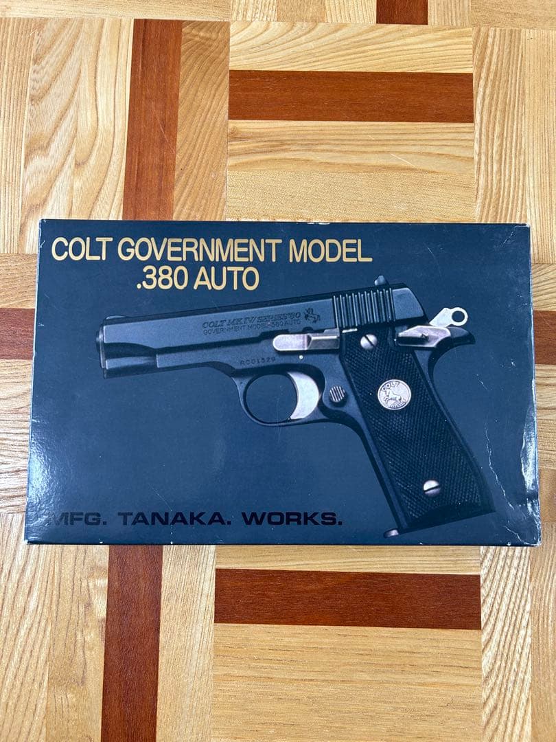トイガン TANAKA COLT GOVERNMENT MODEL .380 AUTO