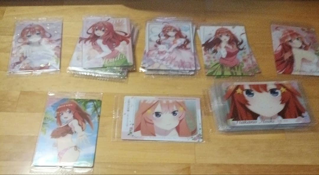 五等分の花嫁　中野五月　ウエハース　カード