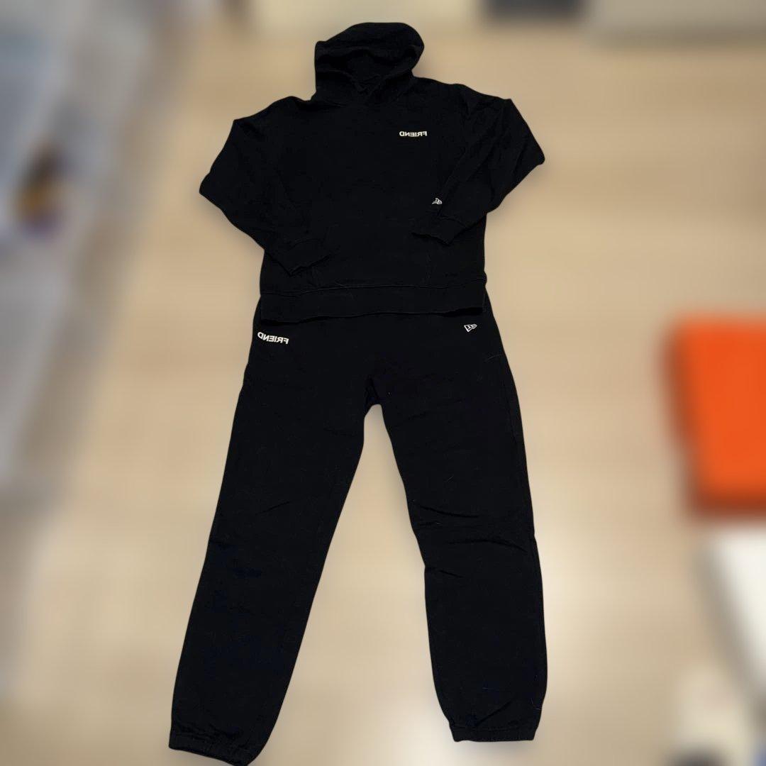 ニューエラ　スウェット　セットアップ　重盛コラボ