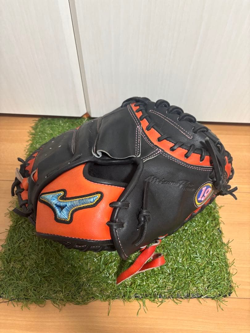 炭谷モデル　ミズノプロ ダイバーシティブルー　キャッチャーミット　オーダー