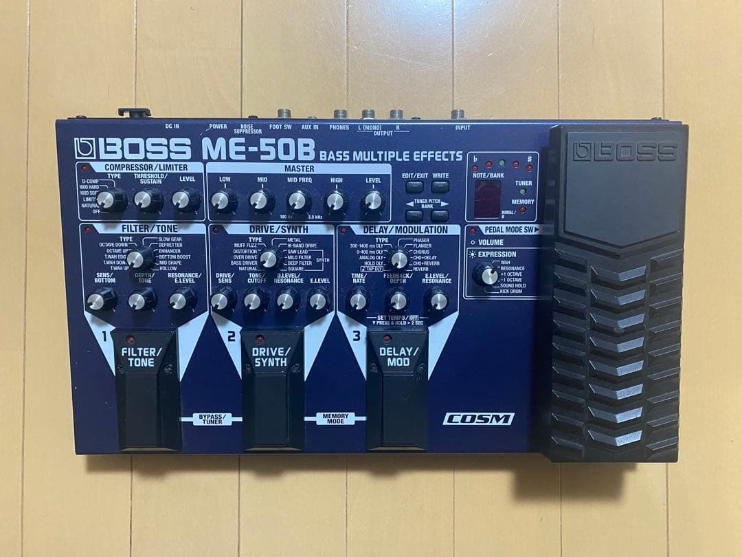 BOSS ME-50B ベース エフェクター