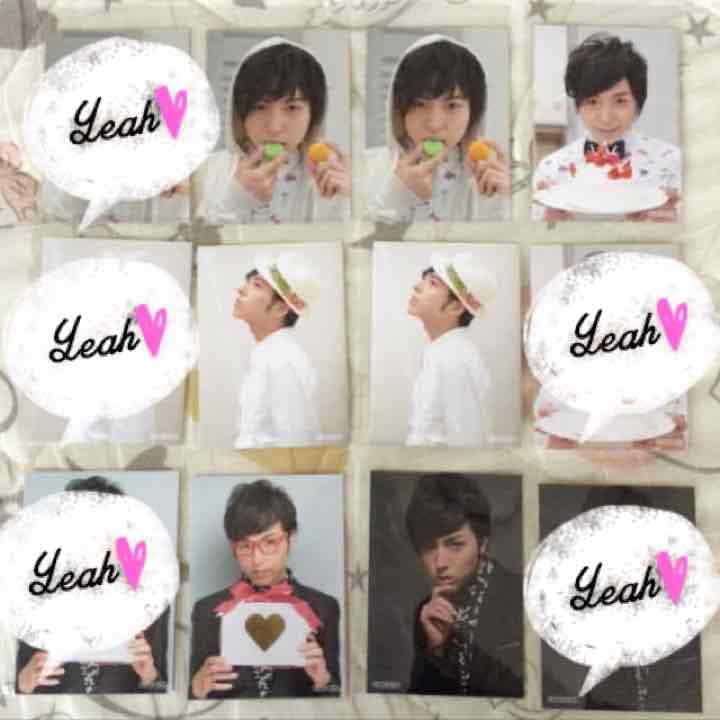 蒼井翔太 マルイ 2014 バースデー フォト風カード ブロマイド