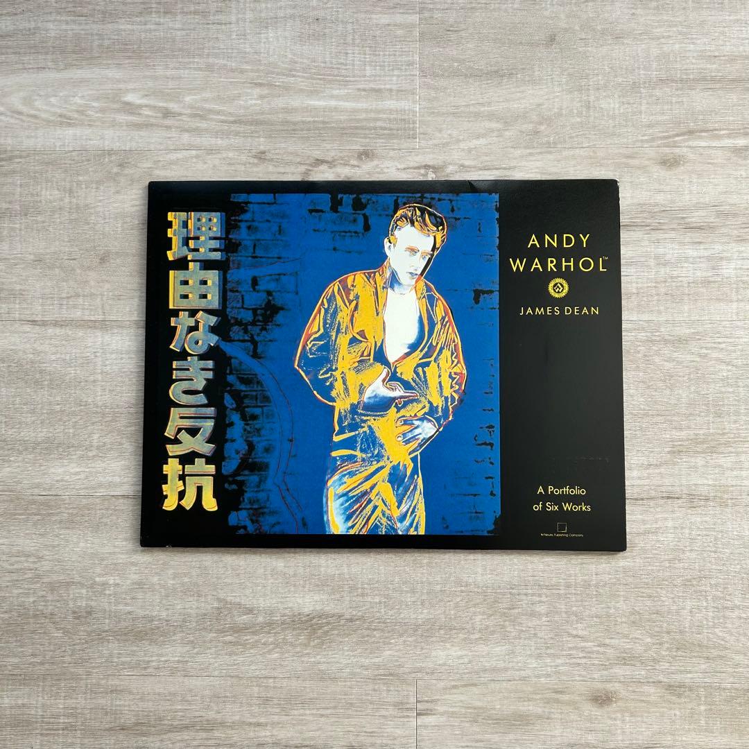 【アンディ・ウォーホル美術財団スタンプつき】『理由なき反抗』 シルクスクリーン