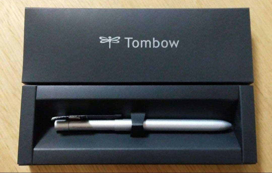 ズーム　L104　多機能ペン　シルバー軸　ボールペン　黒赤0.7　シャープ0.5