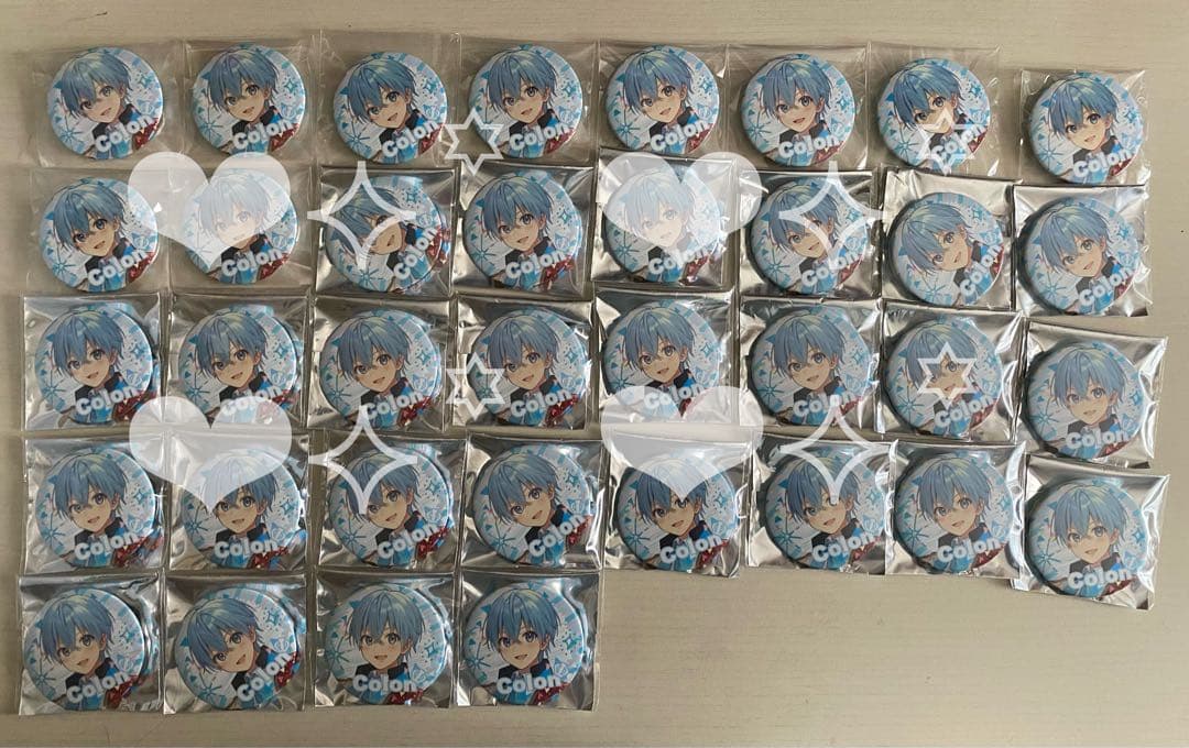すとぷり ころんくん 2022Spring等身 缶バッジ 36点