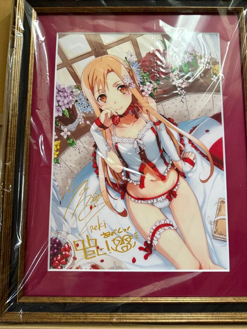 ソードアート・オンライン 複製原画 アスナ　SAO