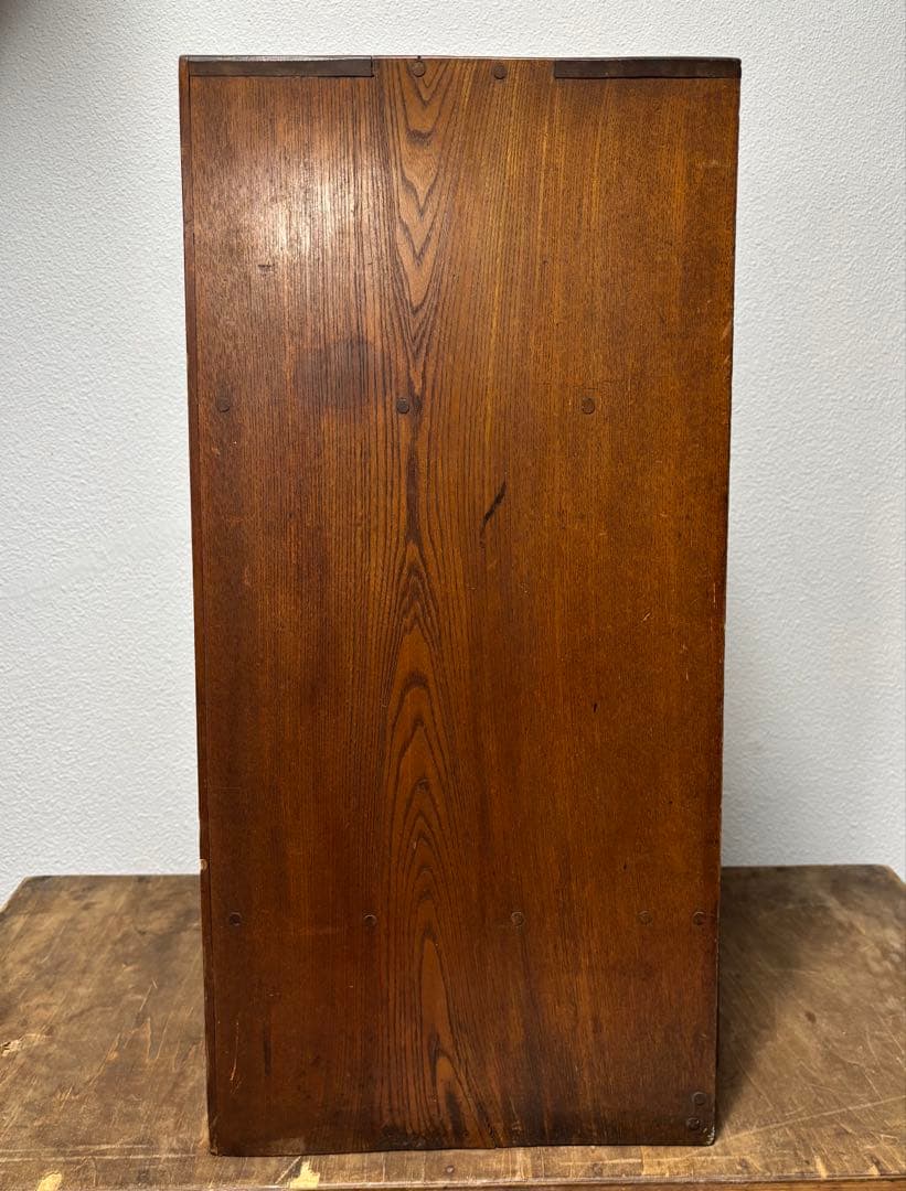 水屋箪笥 アンティーク レトロ 黒柿 タンス