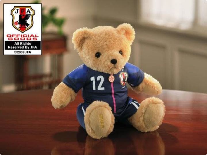 【プレミア品！】女子サッカーW杯　限定・優勝記念テディベア