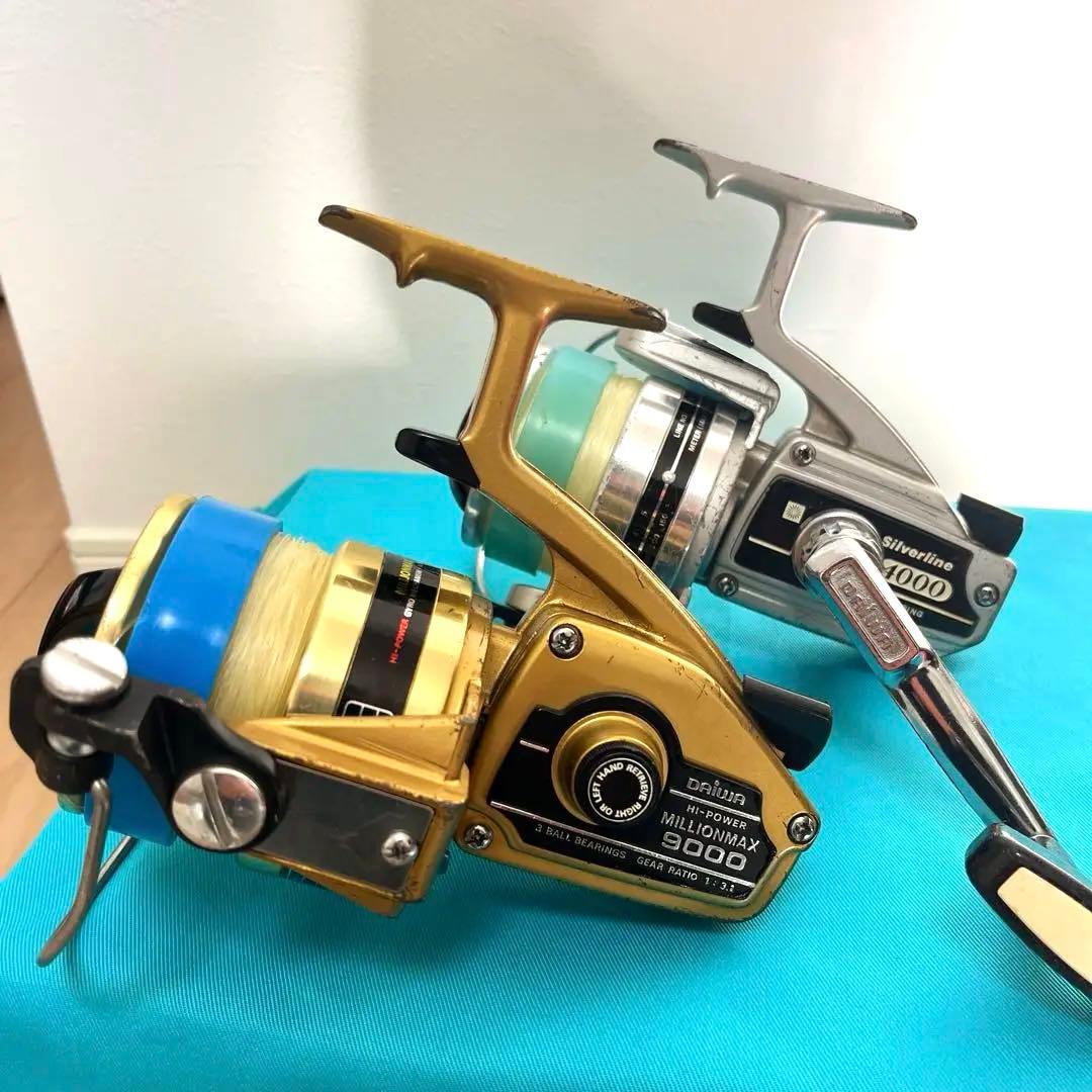 【２台セット】金と銀のリール