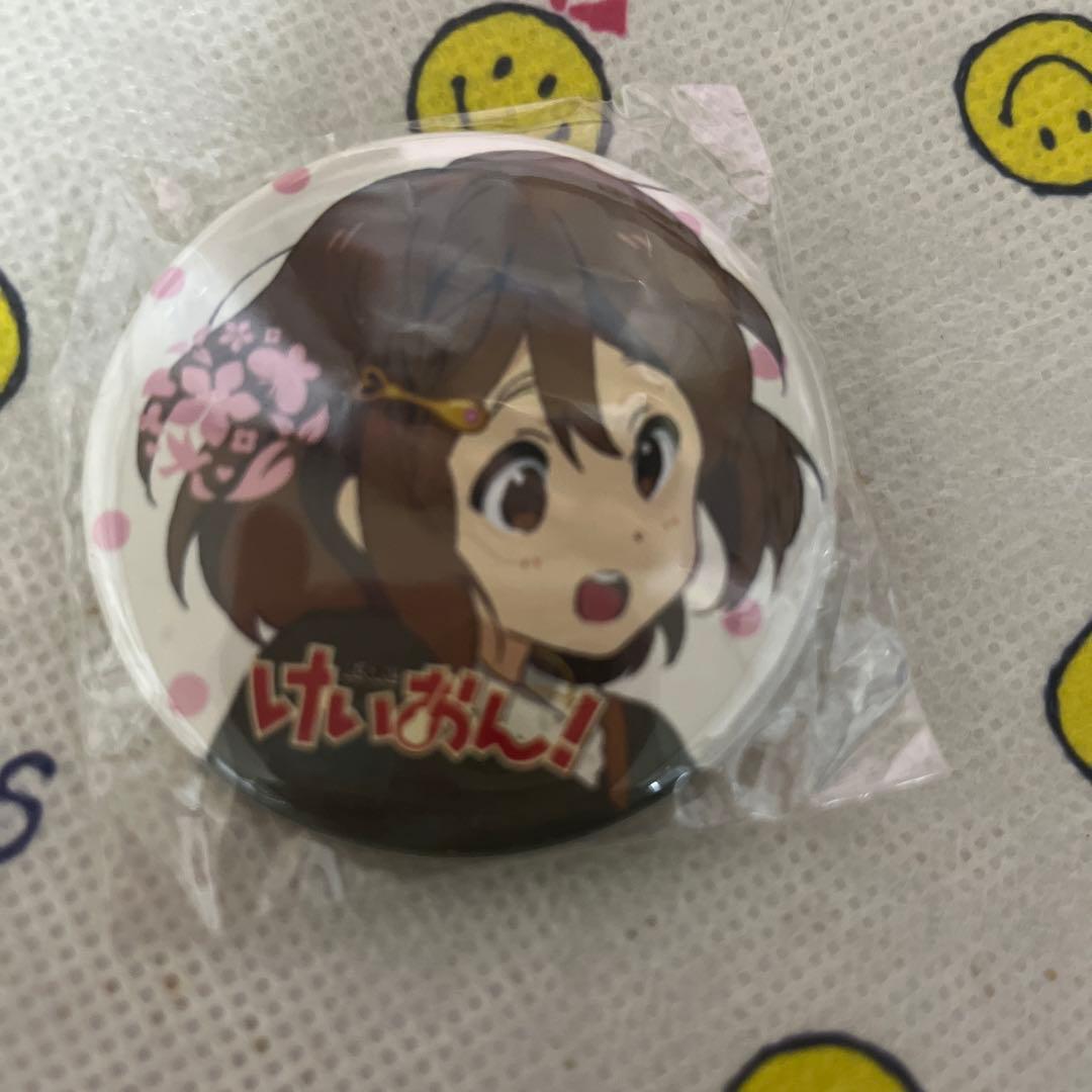 けいおん! earth music＆ecology 平沢唯 缶バッジ