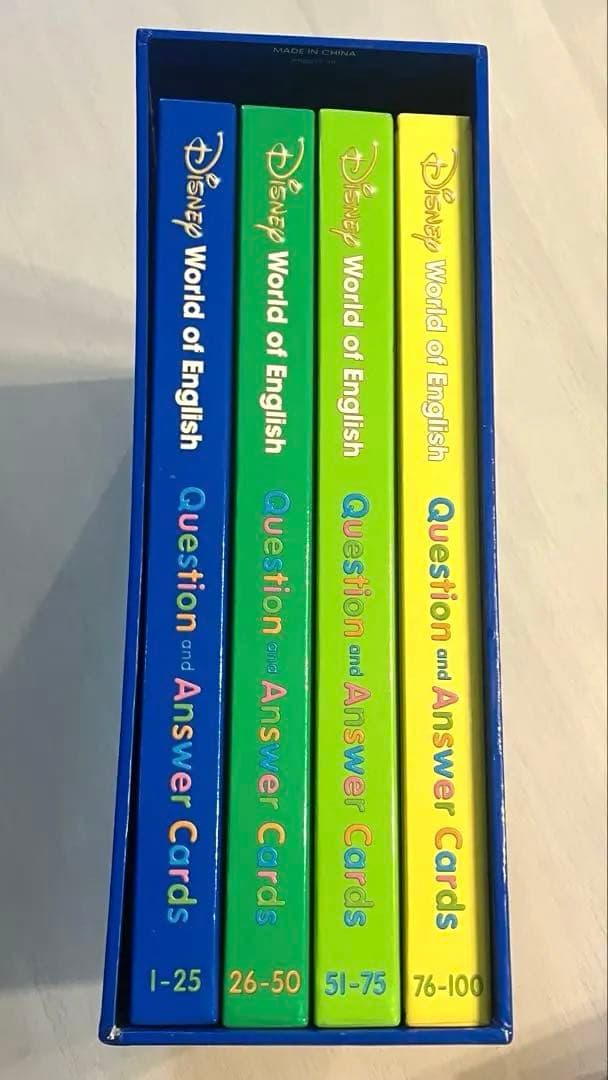 最新版　ディズニー英語システム　Ｑ＆Ａカード　dwe トークアロング