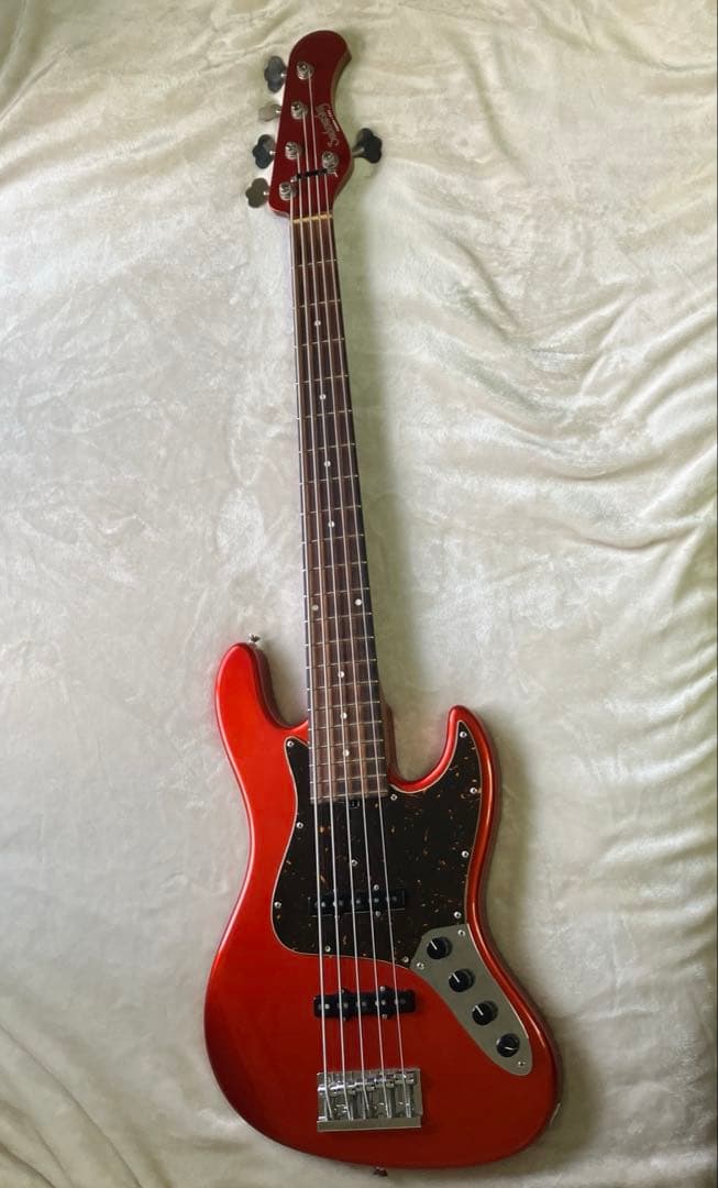 最終値下げSadowsky TYO 5弦ベース キャンディアップルオレンジ