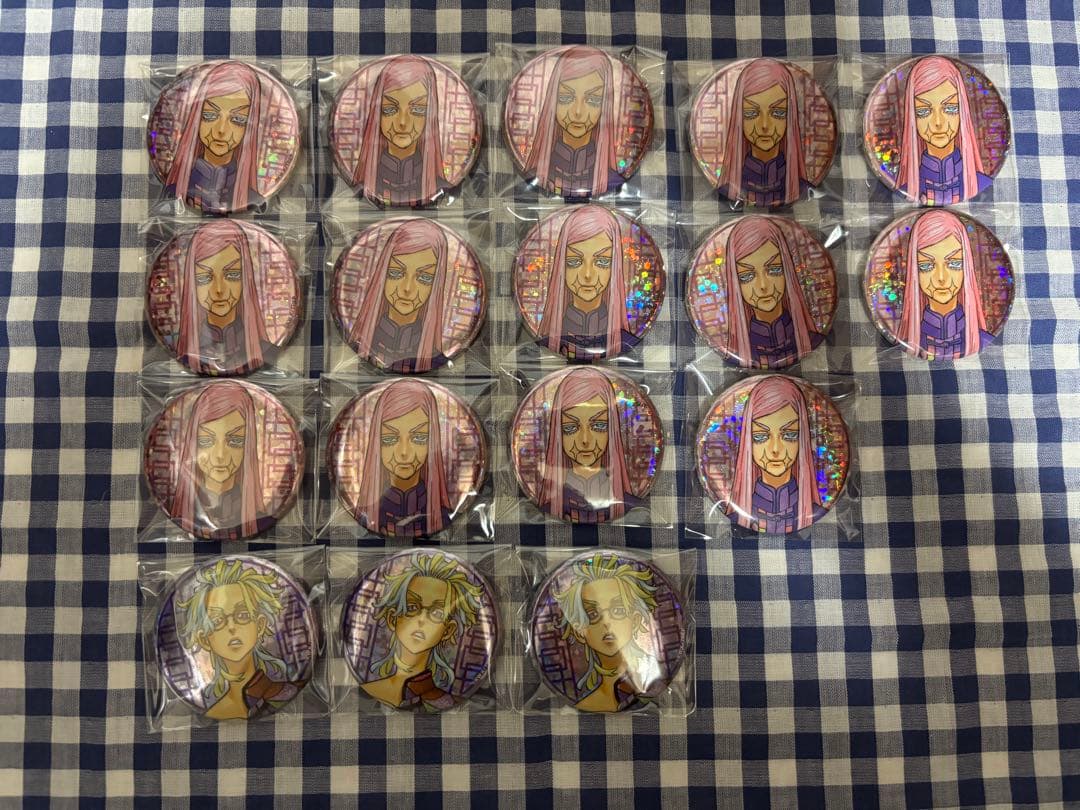 東リべ 東京リベンジャーズ 新体験展 缶バッジ まとめ売り 三途春千夜 灰谷竜胆