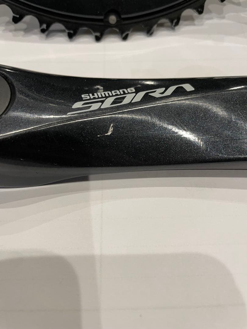 SHIMANO SORA クランクセット ブラック