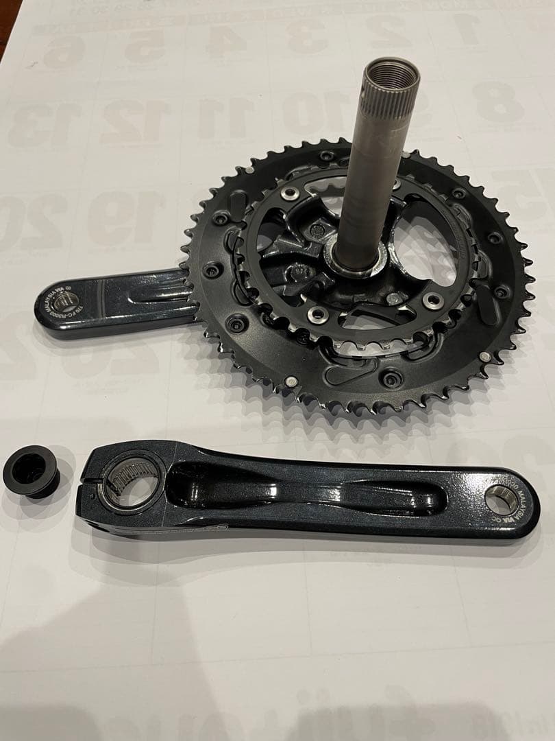 SHIMANO SORA クランクセット ブラック