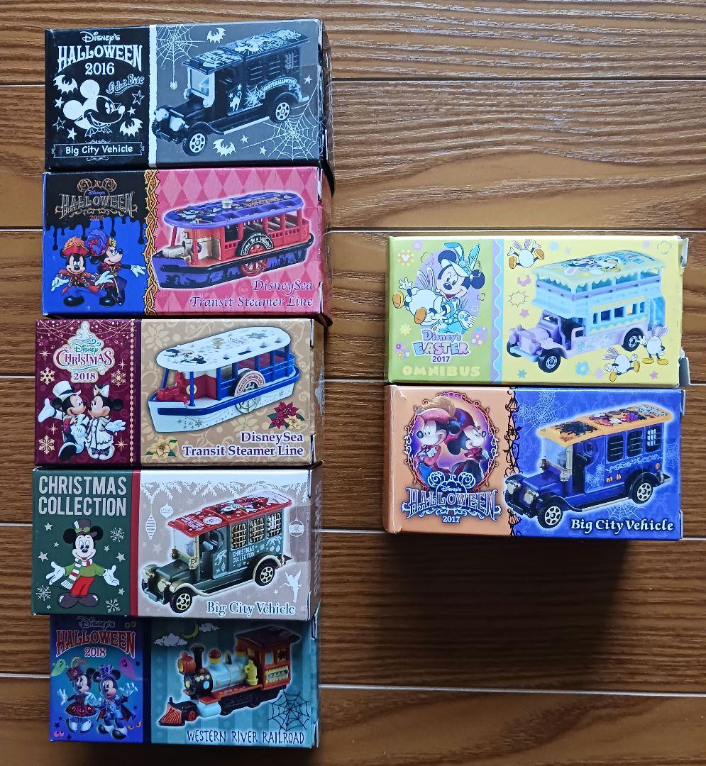 ディズニー ミニカー コレクション 7点セット