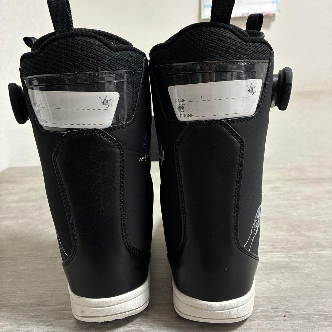 スノーボードブーツ(子ども用) 黒白