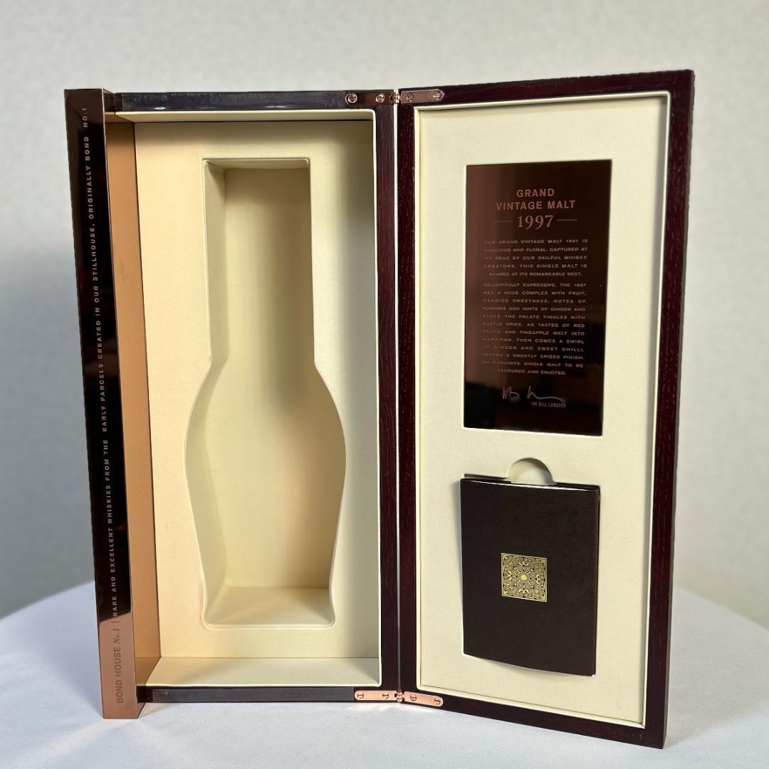 木箱　グレンモーレンジ　1997　空箱　GLENMORANGIE　ヴィンテージ
