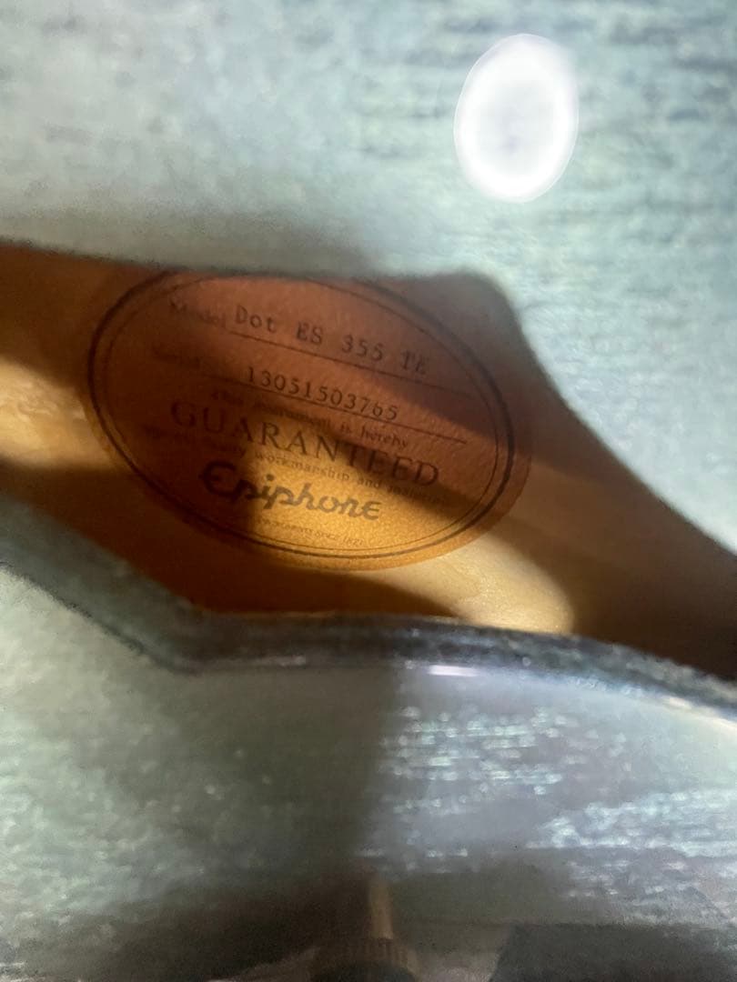 しろっぷEpiphone Dot ES-355 TE ギブソンレスポール